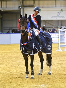 Aileen Craig & C&N Lockdown win the Scottish Branch Indoor Championship 2025